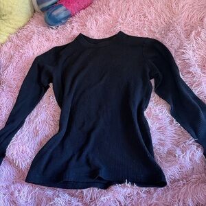 Magellan Outdoors Women's Black Long Sleeve Top